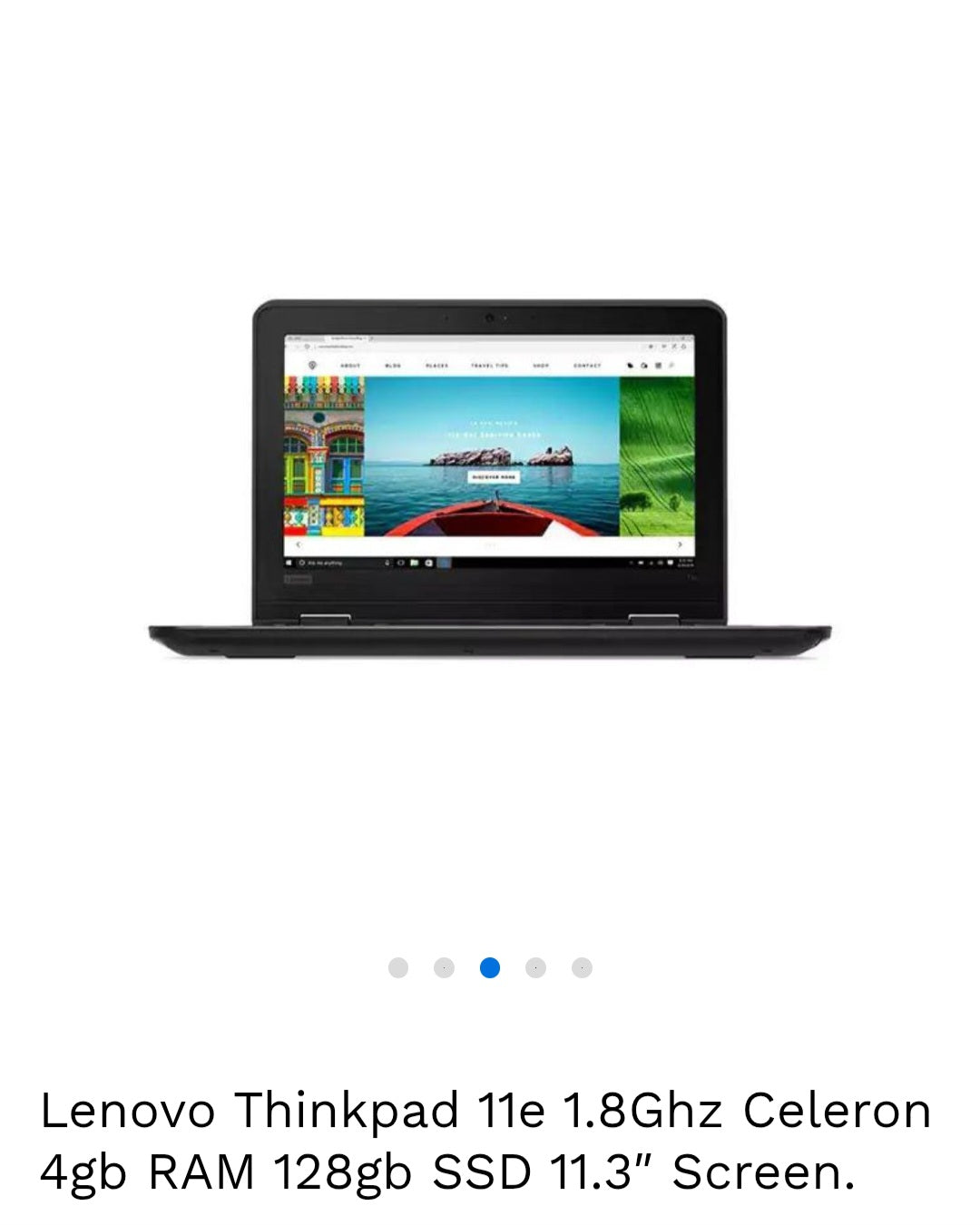 LENOVO THINKPAD- 4GB RAM 128GB SSD