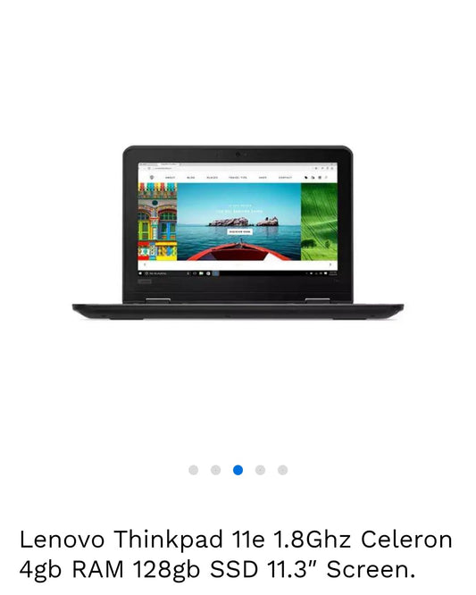 LENOVO THINKPAD- 4GB RAM 128GB SSD